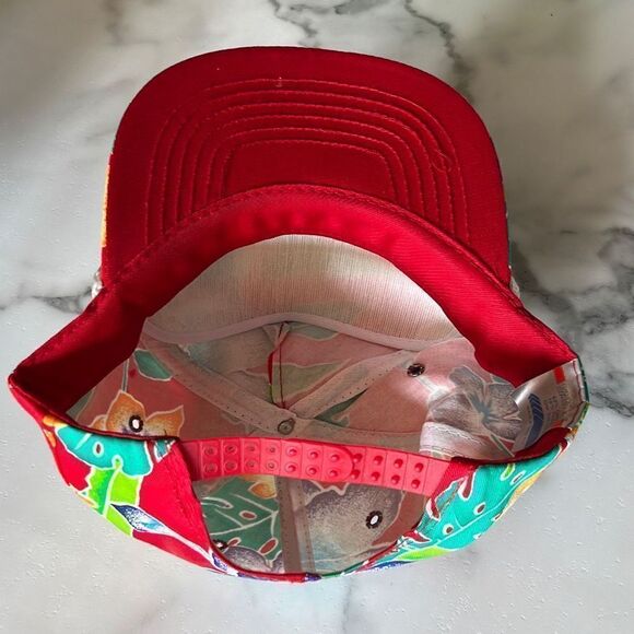 Floral Tropical SnapBack Hat OS - Picture 3 of 6